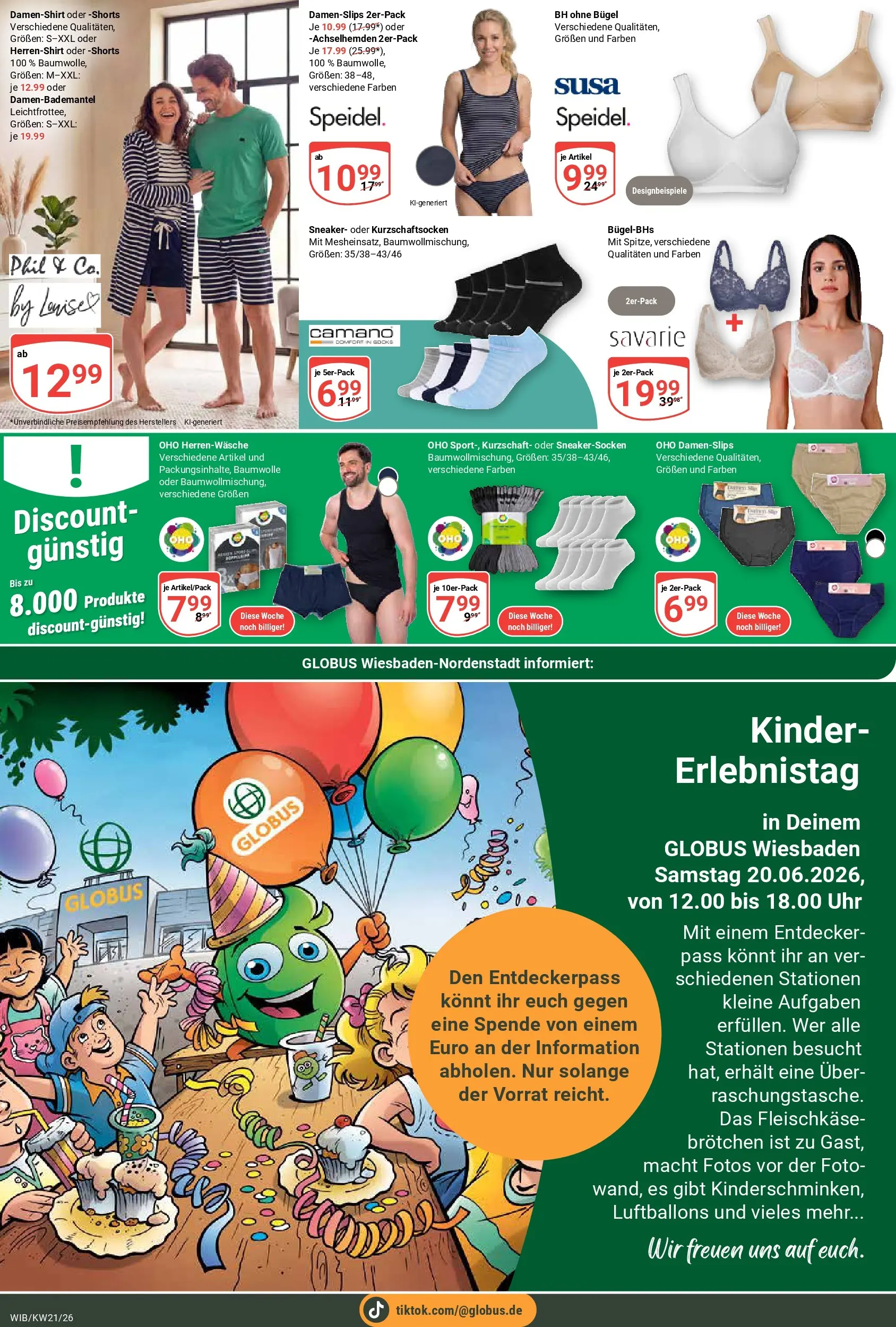 Globus Prospekt Wiesbaden-Nordenstadt	 (ab 17.05.2026) » Angebote online | Seite: 29 | Produkte: BH, Uhr