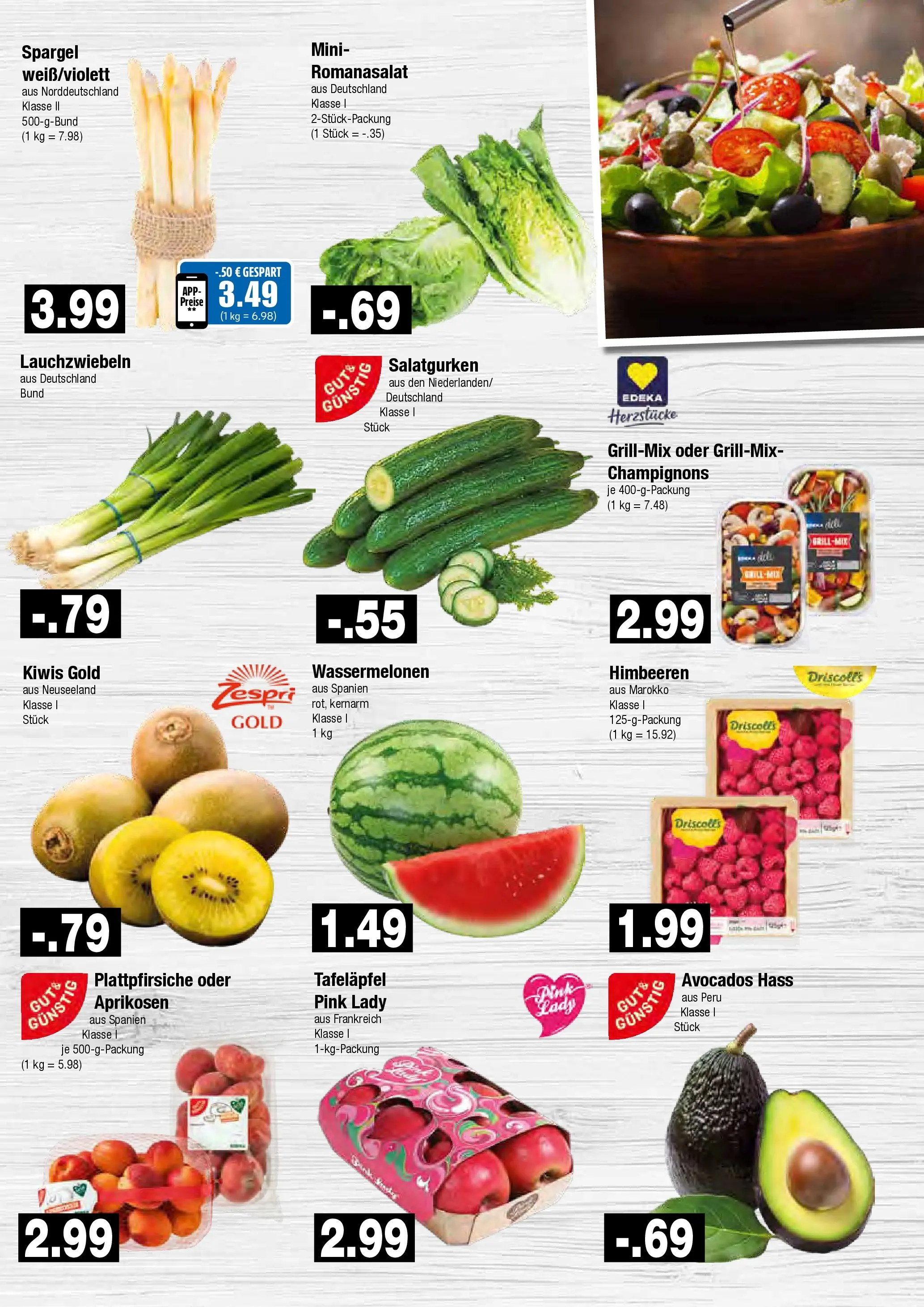 Edeka prospekt Hamburg	 (ab 17.05.2026) » Angebote Online | Seite: 3 | Produkte: Himbeeren, Avocado, Champignons, Kiwi