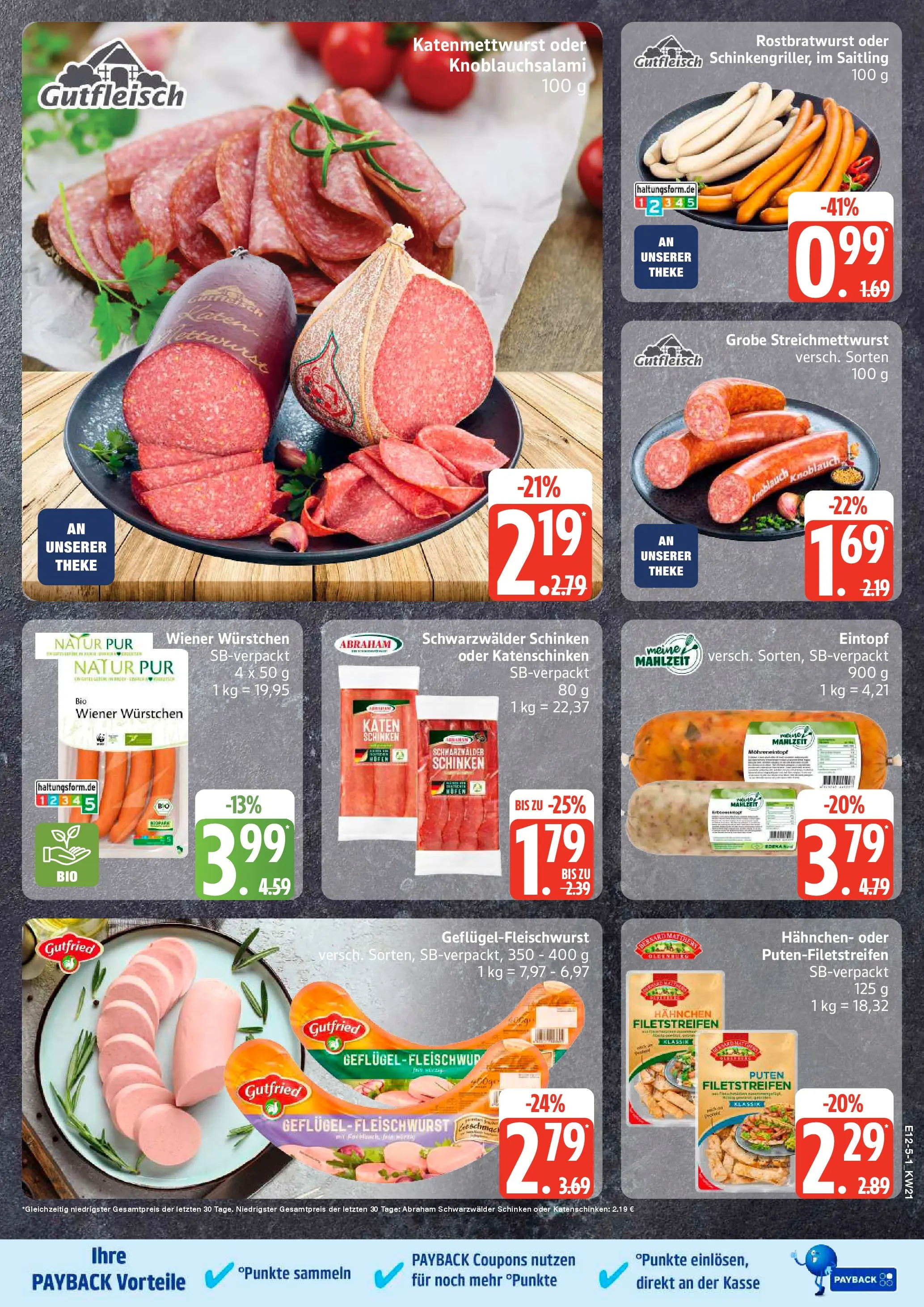 Edeka prospekt Ammersbek	 (ab 17.05.2026) » Angebote Online | Seite: 5 | Produkte: Wiener wurstchen, Theke, Knoblauch, Schinken