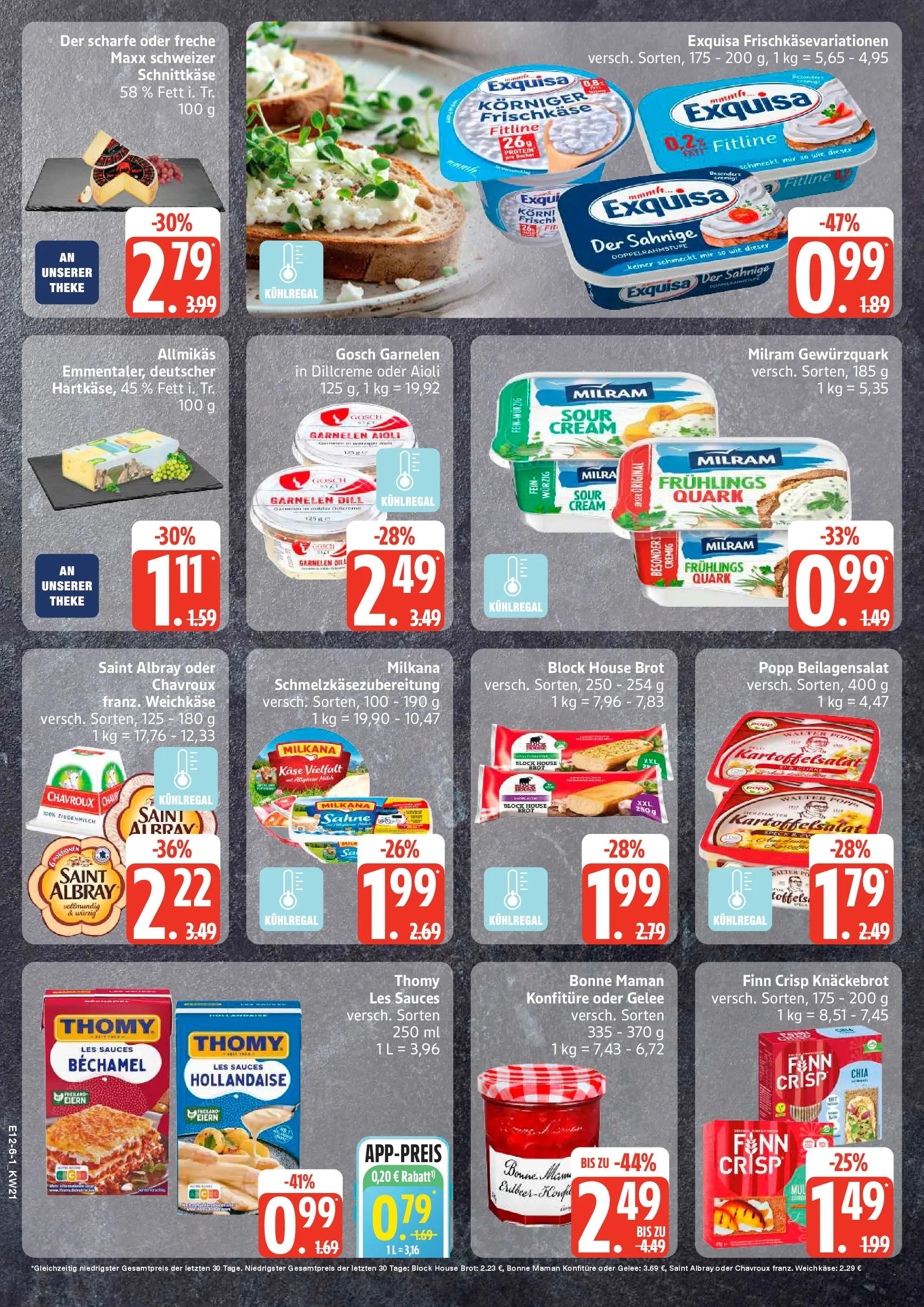 Edeka prospekt Ammersbek	 (ab 17.05.2026) » Angebote Online | Seite: 6 | Produkte: Käse, Milram, Dill, Sahne