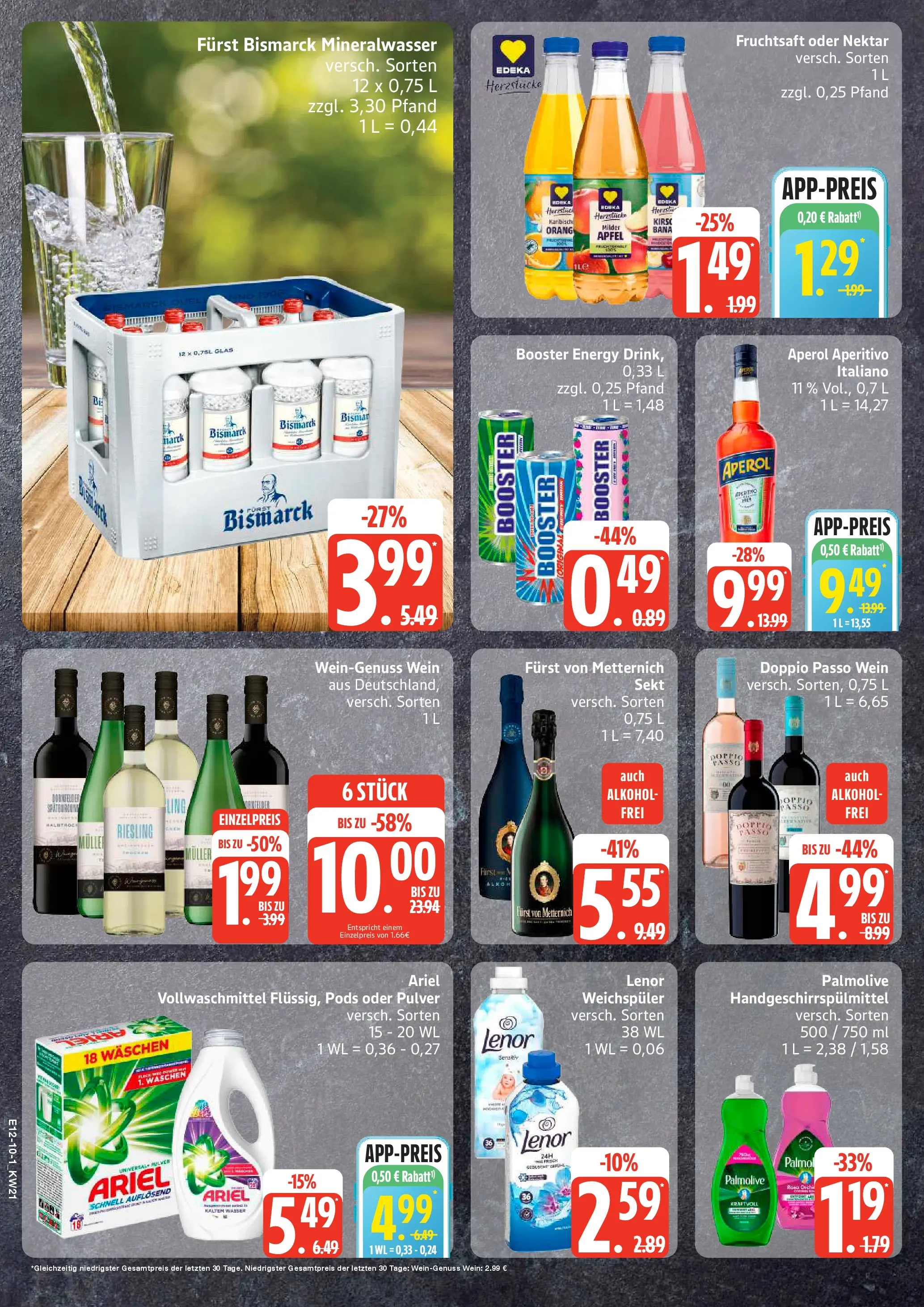 Edeka prospekt Ammersbek	 (ab 17.05.2026) » Angebote Online | Seite: 10 | Produkte: Energy, Äpfel, Mineralwasser, Weichspüler