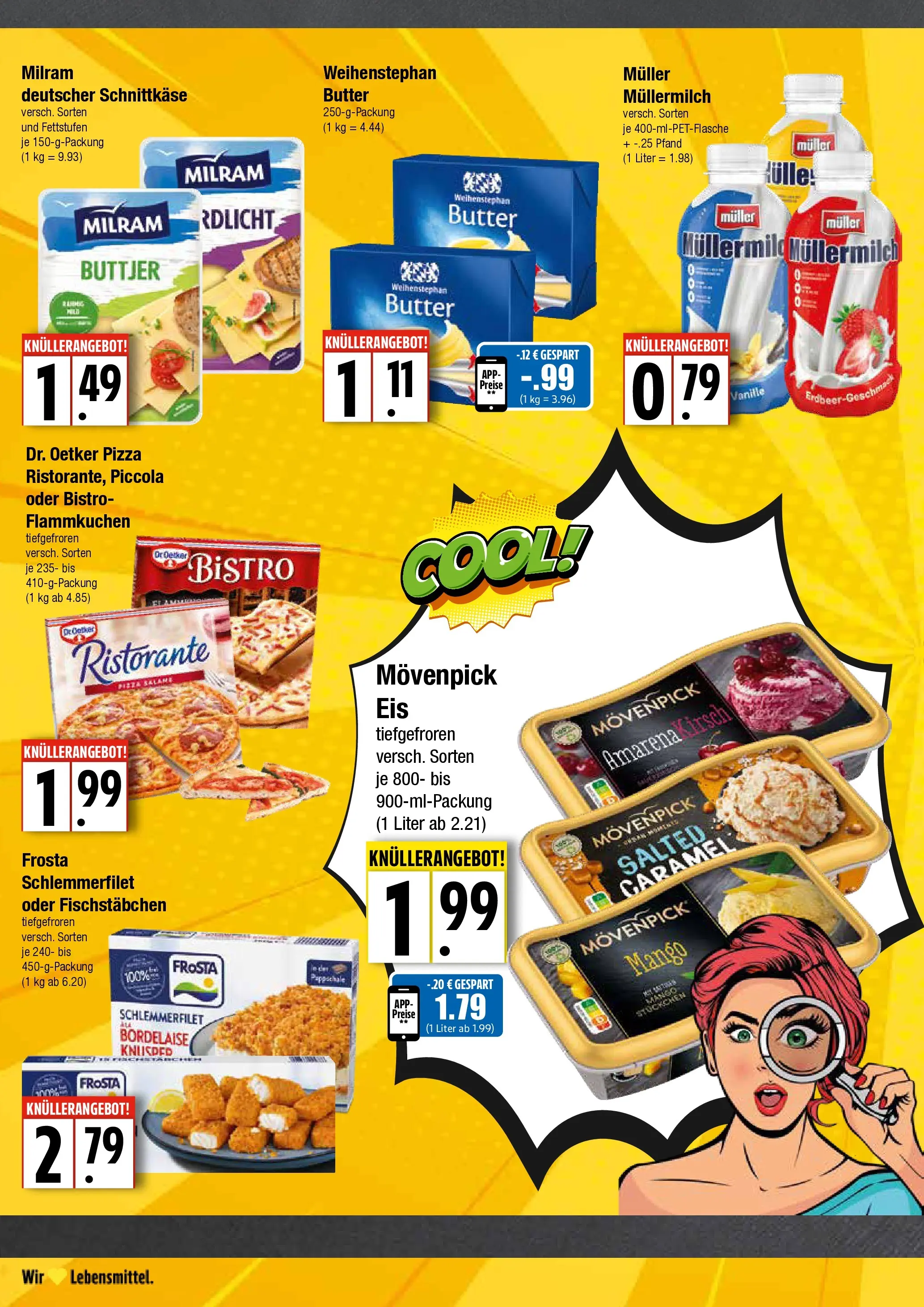 Edeka prospekt Hamburg	 (ab 17.05.2026) » Angebote Online | Seite: 6 | Produkte: Frosta, Fischstabchen, Muller mullermilch, Eis