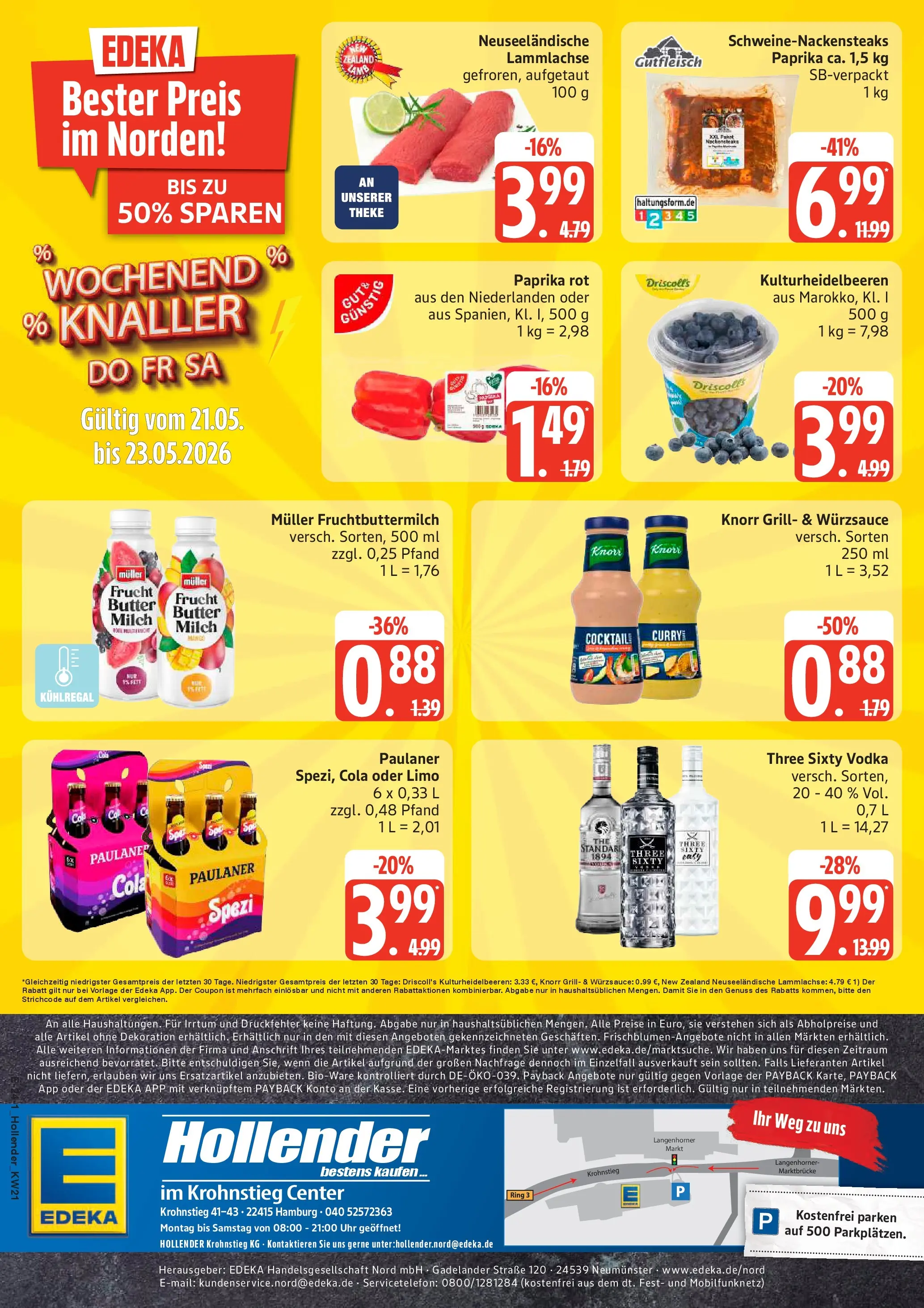 Edeka prospekt Hamburg	 (ab 17.05.2026) » Angebote Online | Seite: 24 | Produkte: Grill, Butter, Theke, Paprika