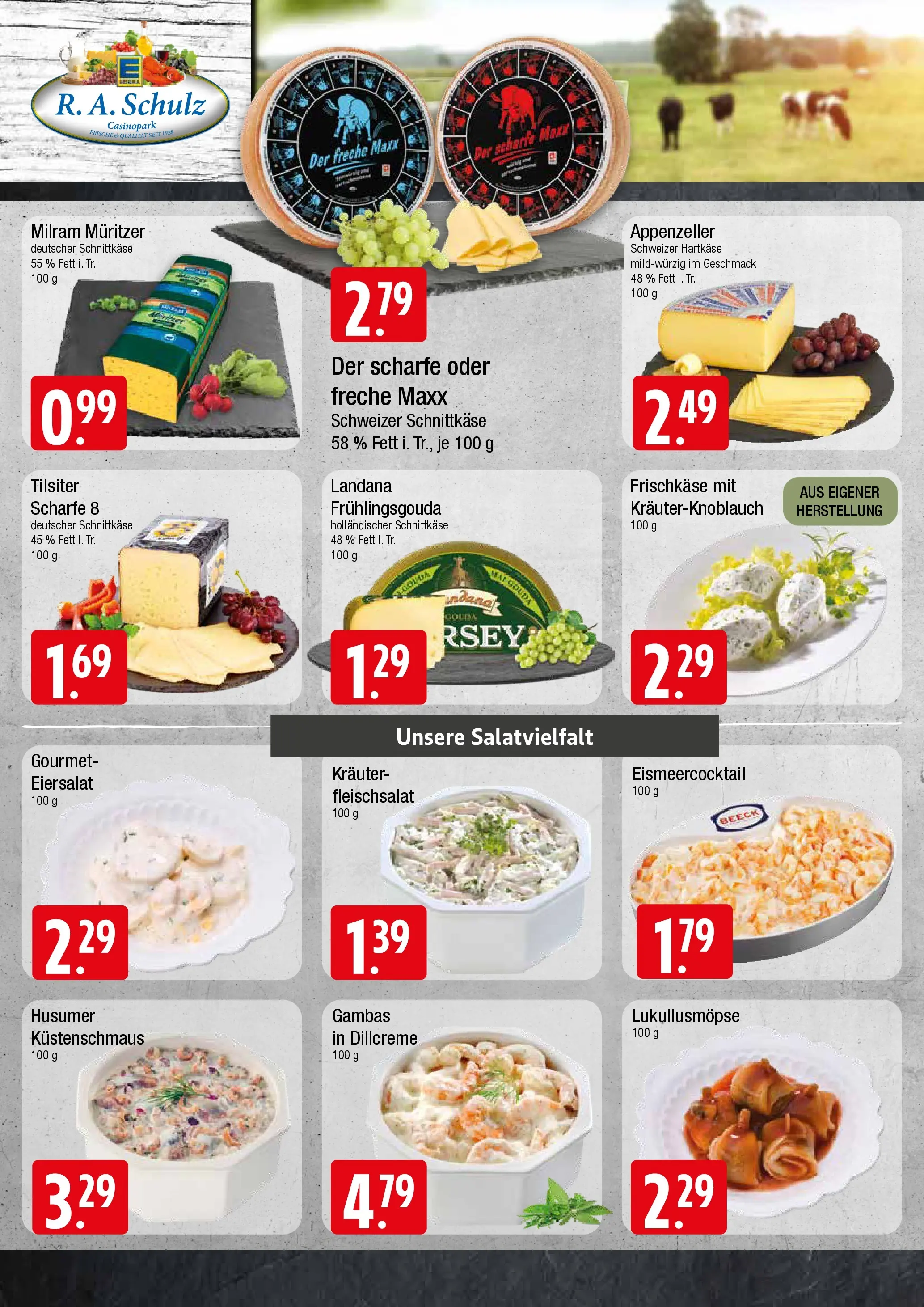 Edeka prospekt Wentorf	 (ab 17.05.2026) » Angebote Online | Seite: 4 | Produkte: Gouda, Milram, Dill, Frischkase