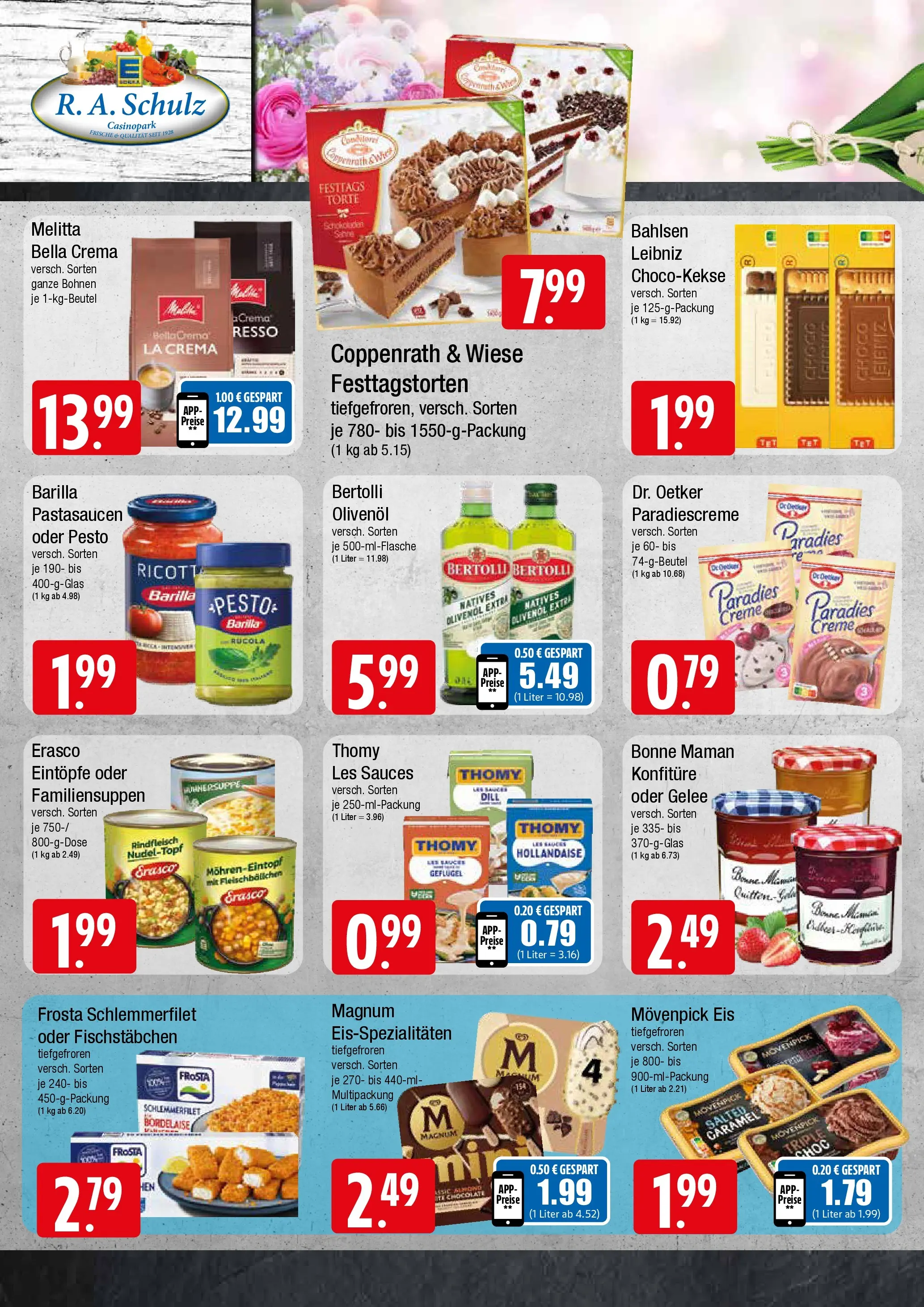 Edeka prospekt Wentorf	 (ab 17.05.2026) » Angebote Online | Seite: 6 | Produkte: Olivenol, Pasta, Rindfleisch, Bonne maman