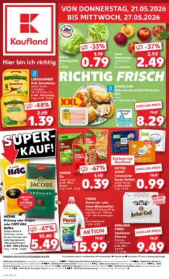 Kaufland Prospekt Ahrensfelde ab 21.05.2026 gültig