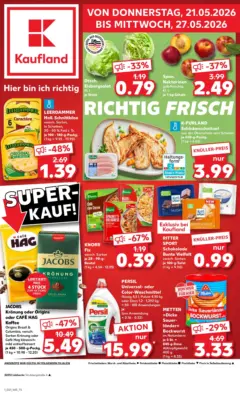 Kaufland Prospekt Lübbecke ab 21.05.2026 gültig Kaufland Prospekt Lübbecke ab 21.05.2026 gültig
