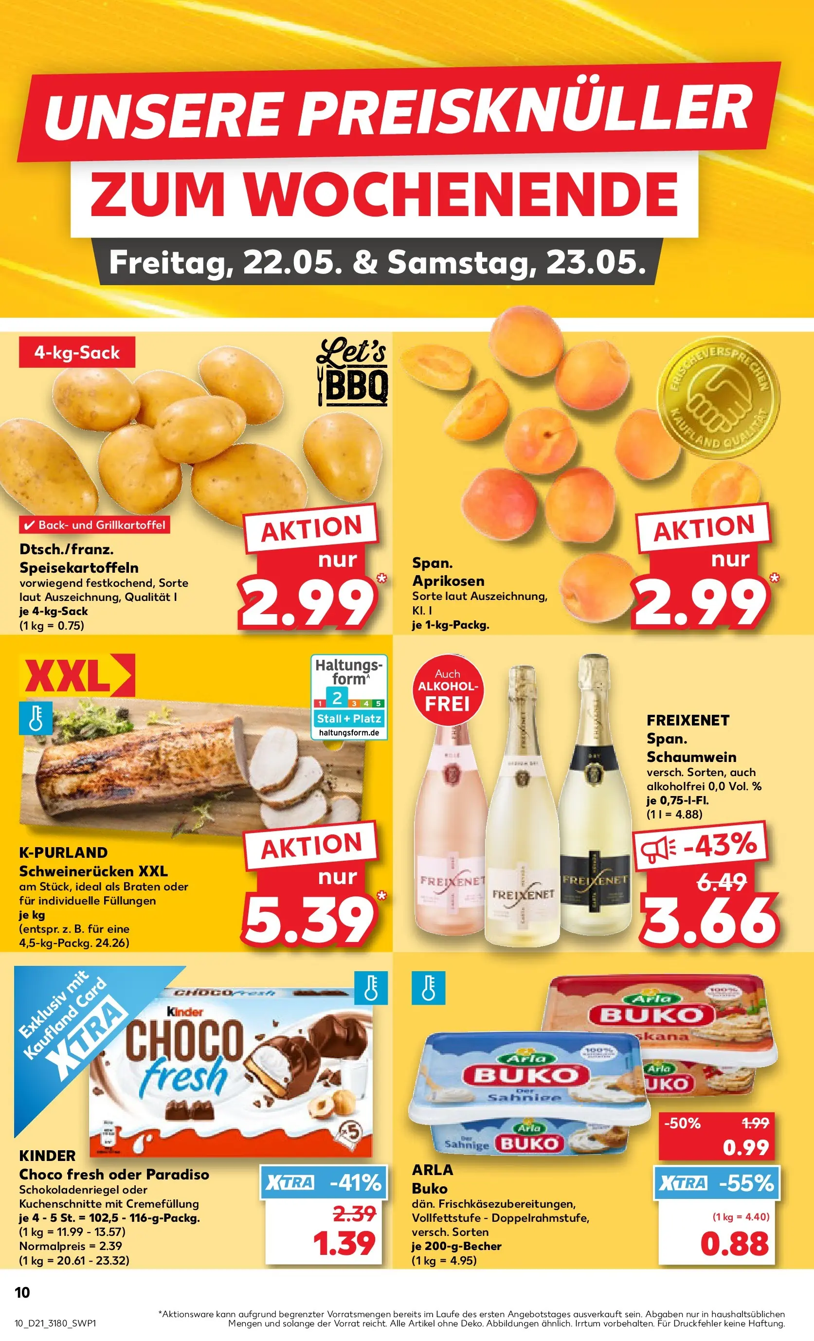 Prospekt Kaufland ab 18.05.2026 » Angebote Online zum Blättern | Seite: 15 | Produkte: Freixenet, Arla buko, Schweinerucken