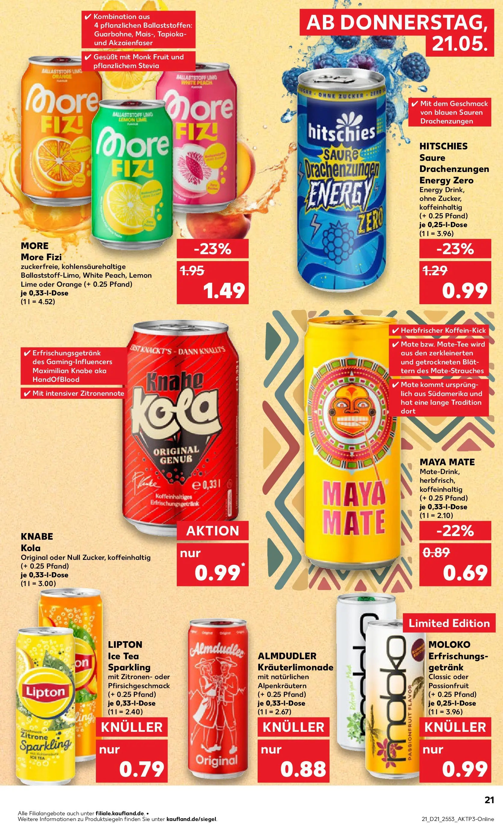 Prospekt Kaufland ab 18.05.2026 » Angebote Online zum Blättern | Seite: 26 | Produkte: Cola, Energy, Zitrone, Zitronen