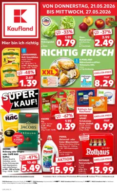 Kaufland Prospekt Schwäbisch Hall ab 21.05.2026 gültig