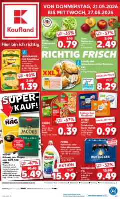 Kaufland Prospekt Gägelow ab 21.05.2026 gültig Kaufland Prospekt Gägelow ab 21.05.2026 gültig