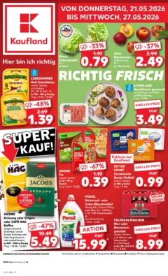 Kaufland Prospekt Aue-Bad Schlema ab 21.05.2026 gültig