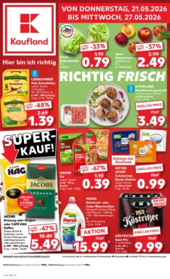 Kaufland Prospekt Altenburg ab 21.05.2026 gültig Kaufland Prospekt Altenburg ab 21.05.2026 gültig