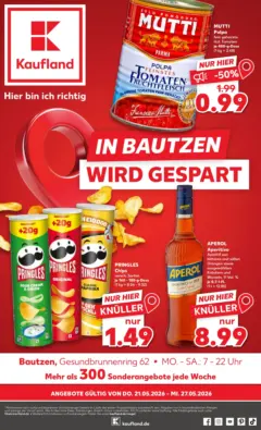 Kaufland Prospekt Bautzen ab 21.05.2026 gültig Kaufland Prospekt Bautzen ab 21.05.2026 gültig