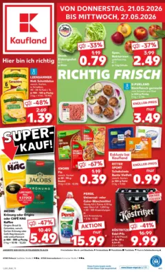 Kaufland Prospekt Unterwellenborn ab 21.05.2026 gültig Kaufland Prospekt Unterwellenborn ab 21.05.2026 gültig