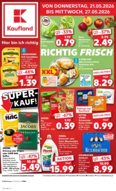 Kaufland Prospekt Kitzingen ab 21.05.2026 gültig Kaufland Prospekt Kitzingen ab 21.05.2026 gültig