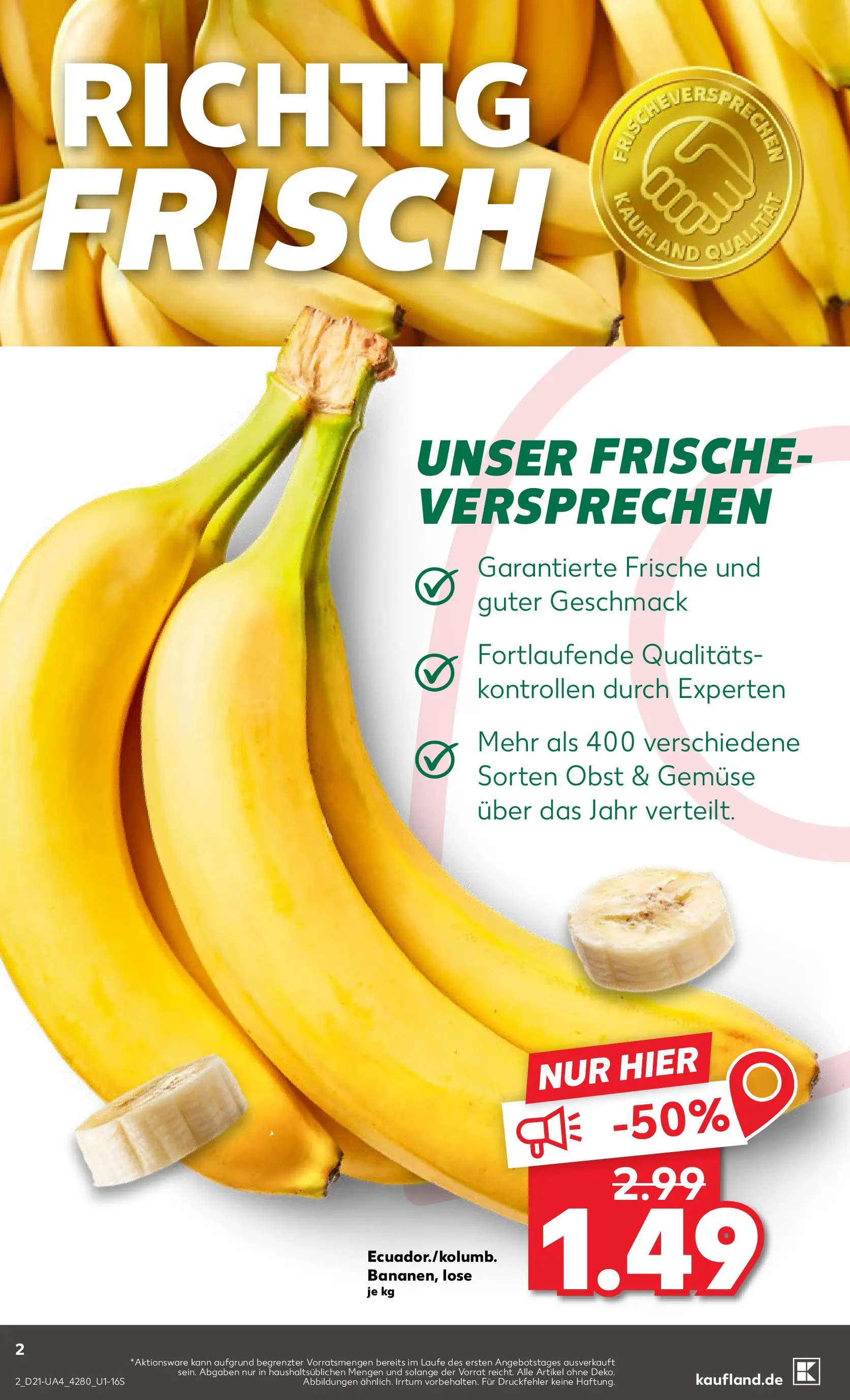 Prospekt Kaufland ab 21.05.2026 » Angebote und Werbung Online | Seite: 2 | Produkte: Gemüse, Obst Prospekt Kaufland ab 21.05.2026 » Angebote Online zum Blättern | Seite: 2 | Produkte: Gemüse, Obst
