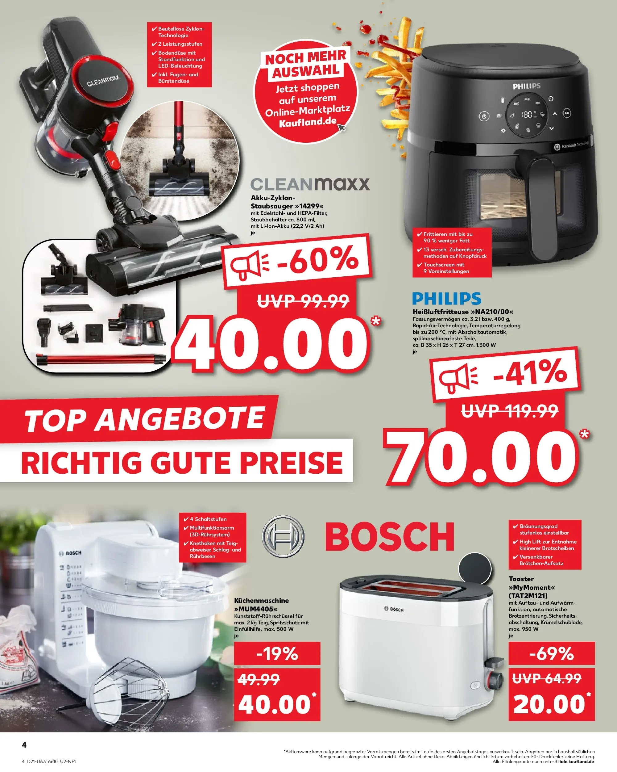 Prospekt Kaufland ab 18.05.2026 » Angebote und Werbung Online | Seite: 9 | Produkte: Top, Bosch, Staubsauger, Rührbesen Prospekt Kaufland ab 18.05.2026 » Angebote Online zum Blättern | Seite: 9 | Produkte: Top, Bosch, Staubsauger, Rührbesen