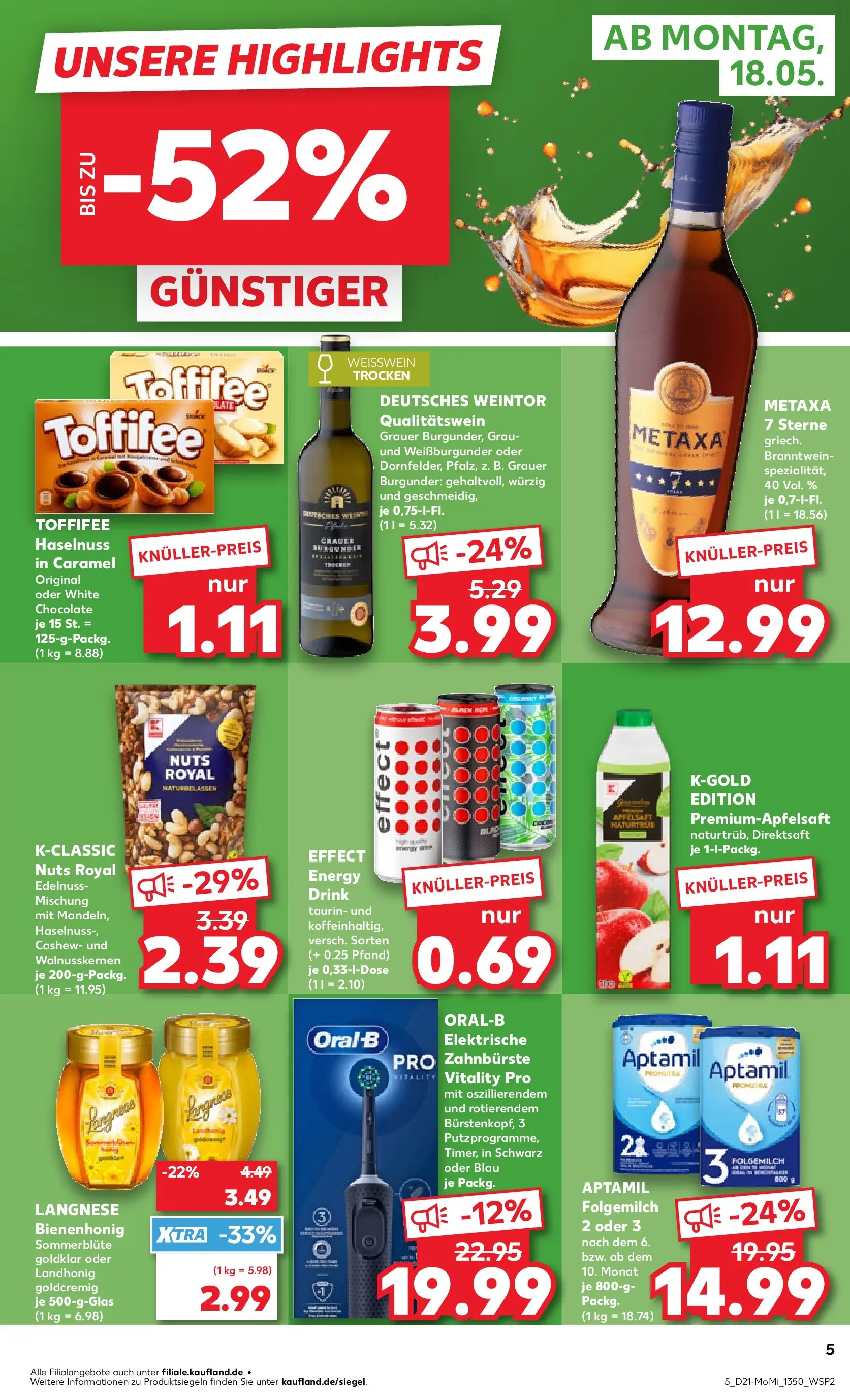 Prospekt Kaufland ab 17.05.2026 » Angebote Online zum Blättern | Seite: 5