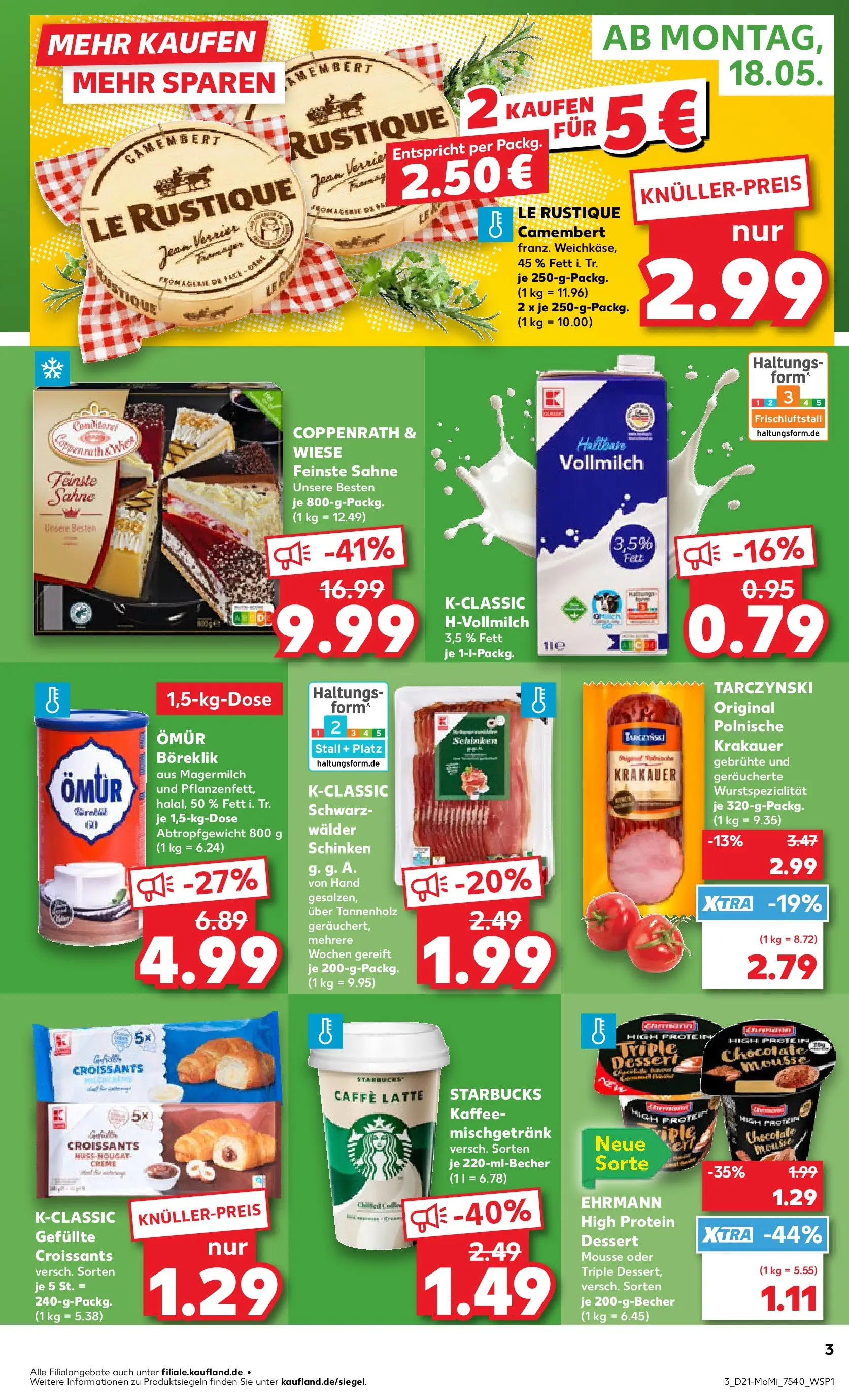 Prospekt Kaufland ab 17.05.2026 » Angebote Online zum Blättern | Seite: 3