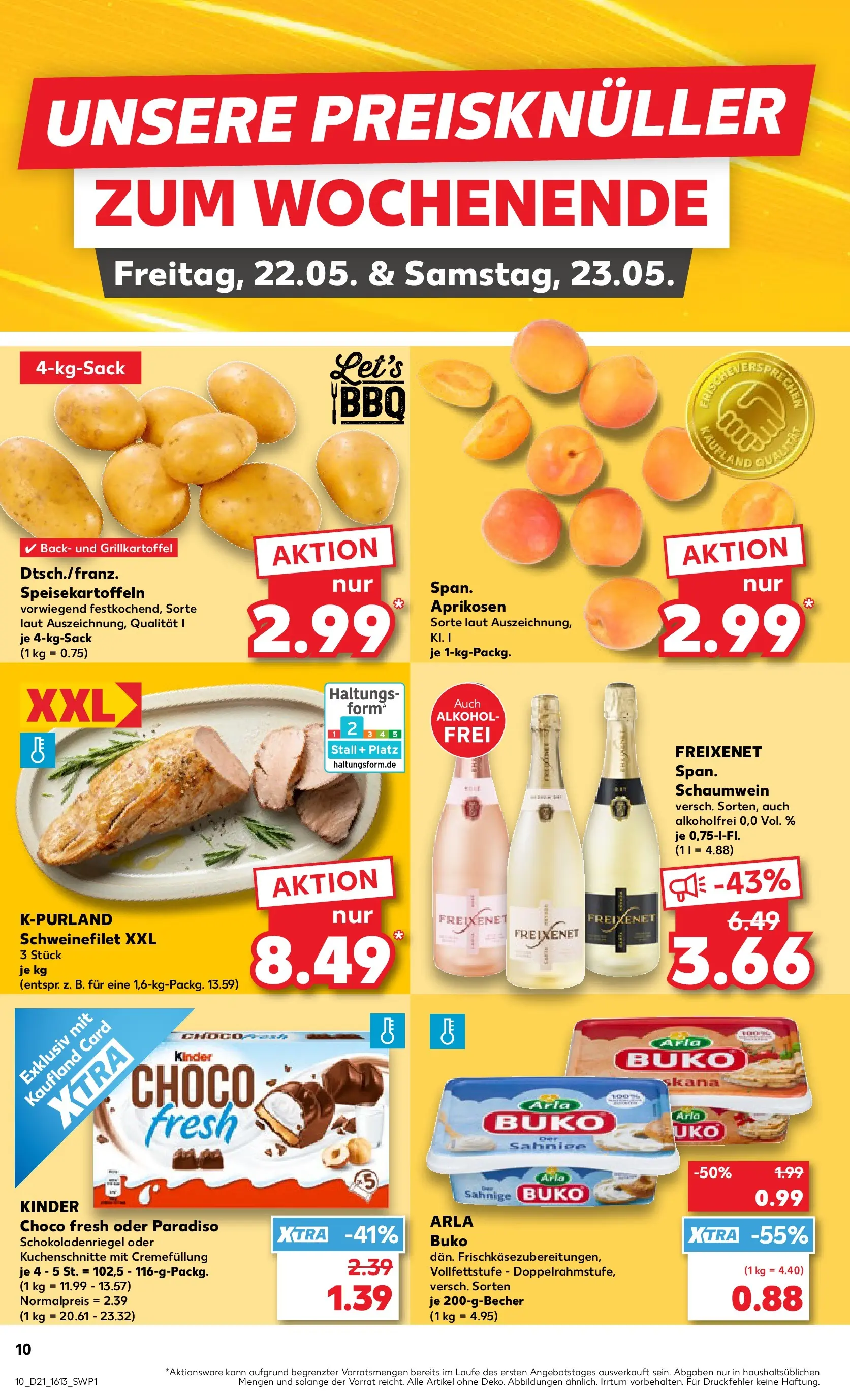 Prospekt Kaufland ab 18.05.2026 » Angebote Online zum Blättern | Seite: 15 | Produkte: Freixenet, Schweinefilet, Arla buko