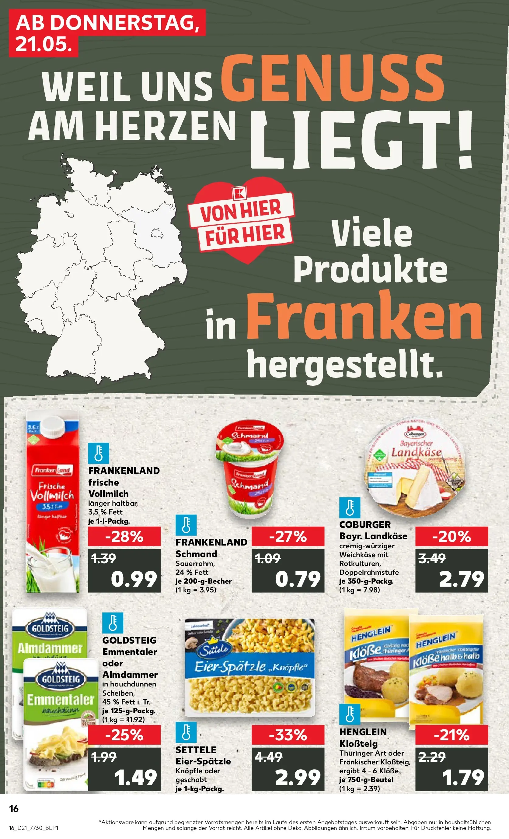 Prospekt Kaufland ab 18.05.2026 » Angebote Online zum Blättern | Seite: 21 | Produkte: Pasta