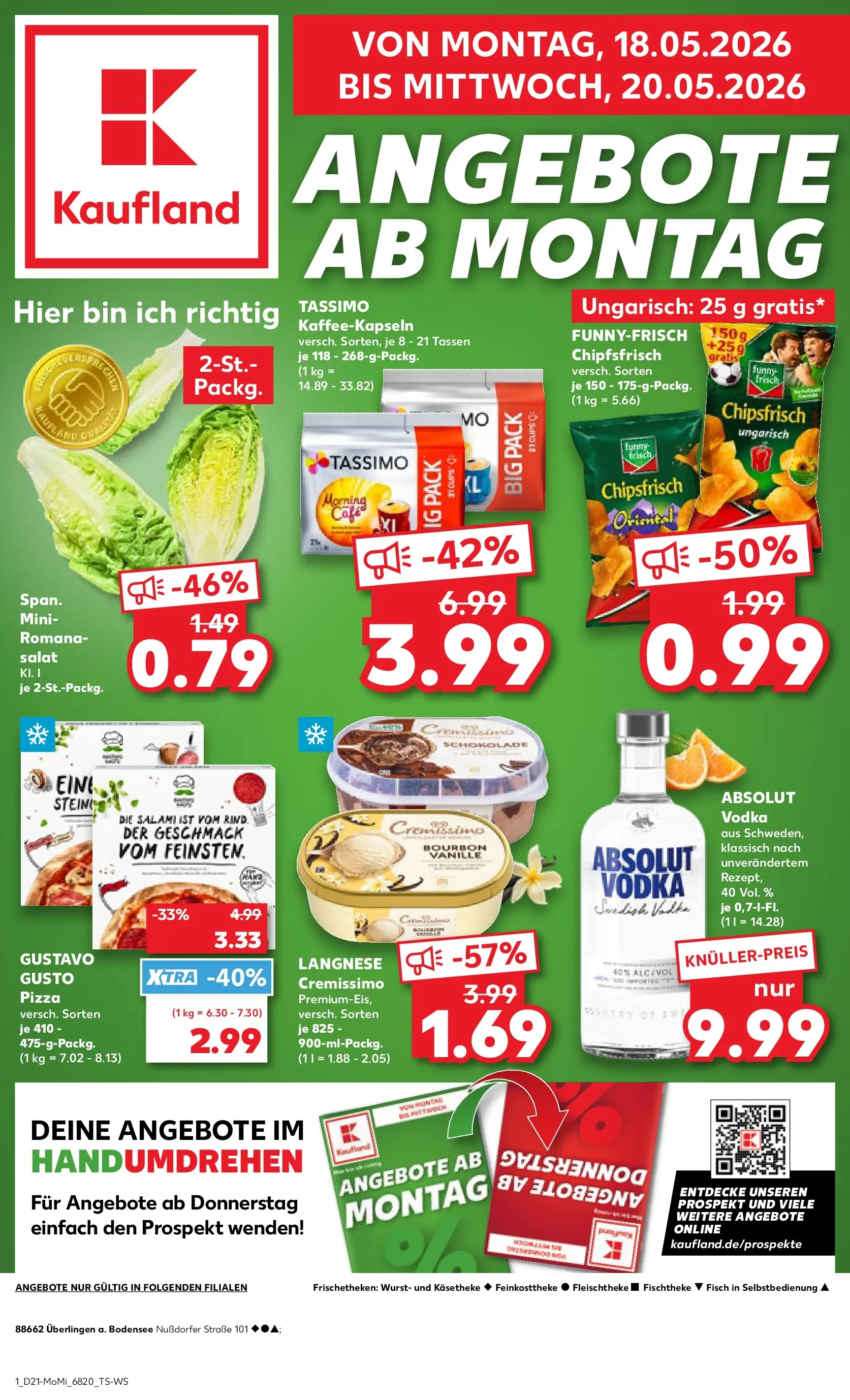 Prospekt Kaufland ab 18.05.2026 » Angebote Online zum Blättern | Seite: 1