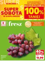 Kaufland Super Sobota ważne 16.05