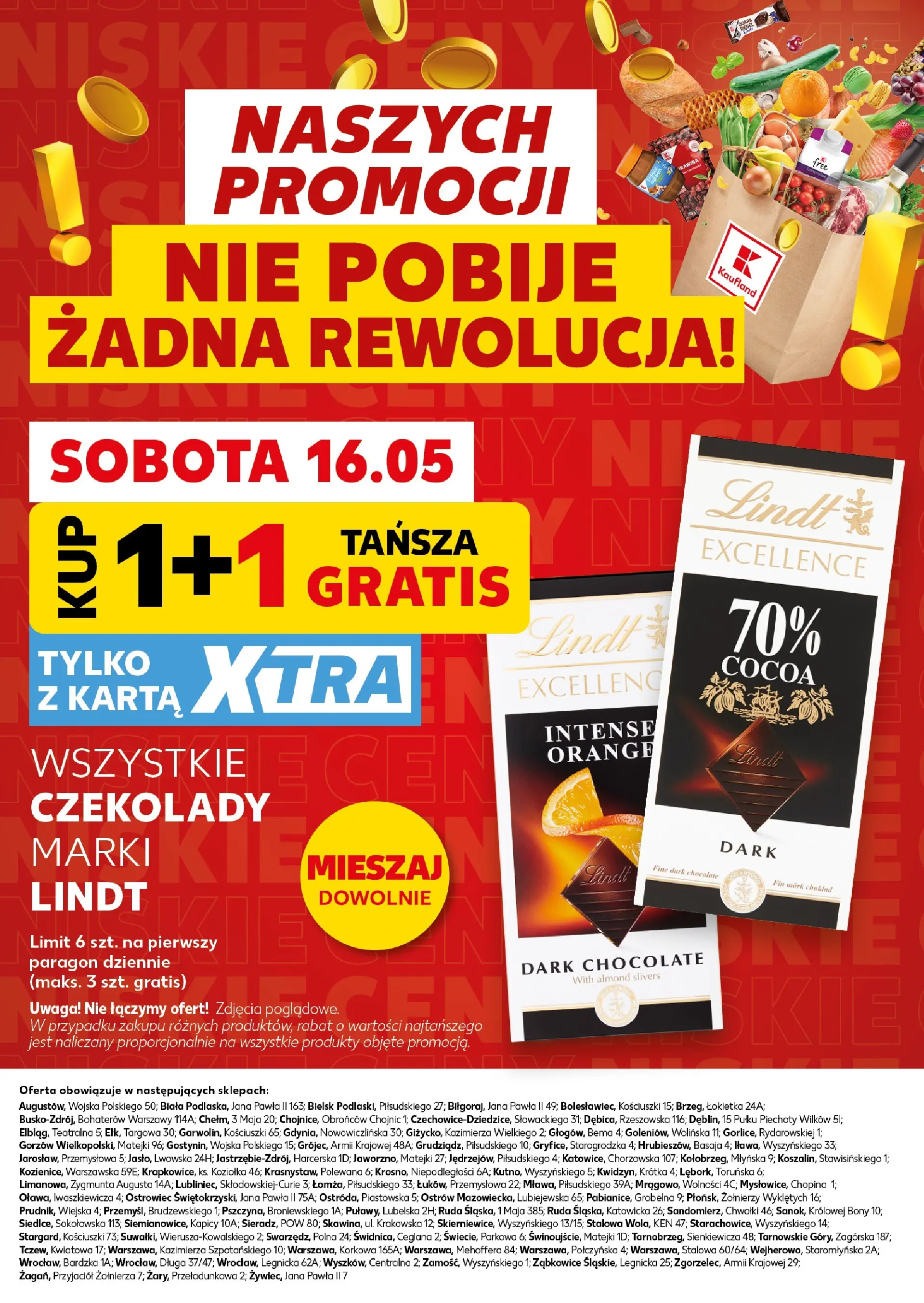 Kaufland gazetka - Super Sobota od 16.05.2026 - od jutra PDF | Strona: 28 | Produkty: Karta, Czekolady