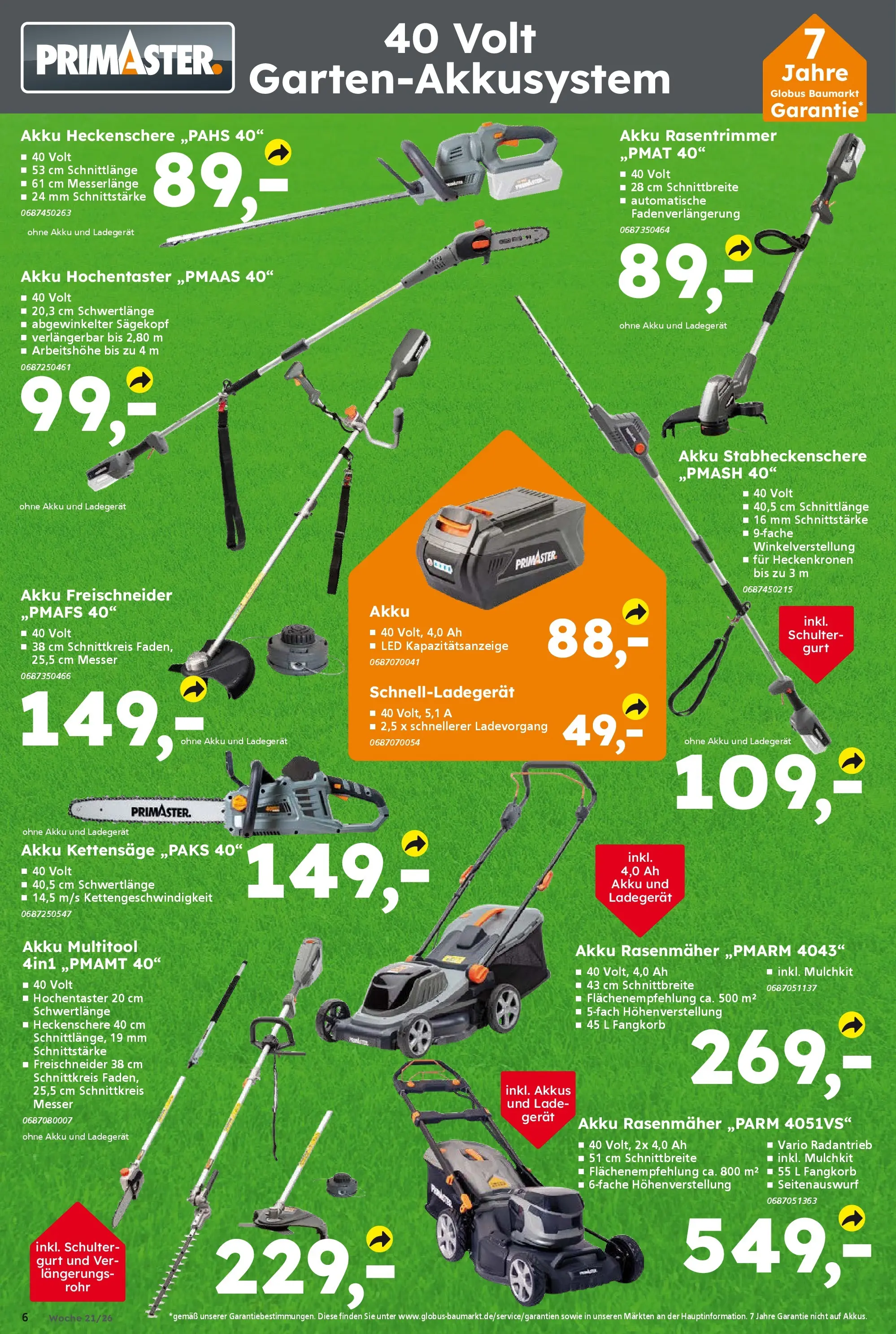 Globus Baumarkt Prospekt Forchheim	 (ab 17.05.2026) zum Blättern | Seite: 6