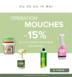 Padd Bye bye flies - au 16.05.2026
