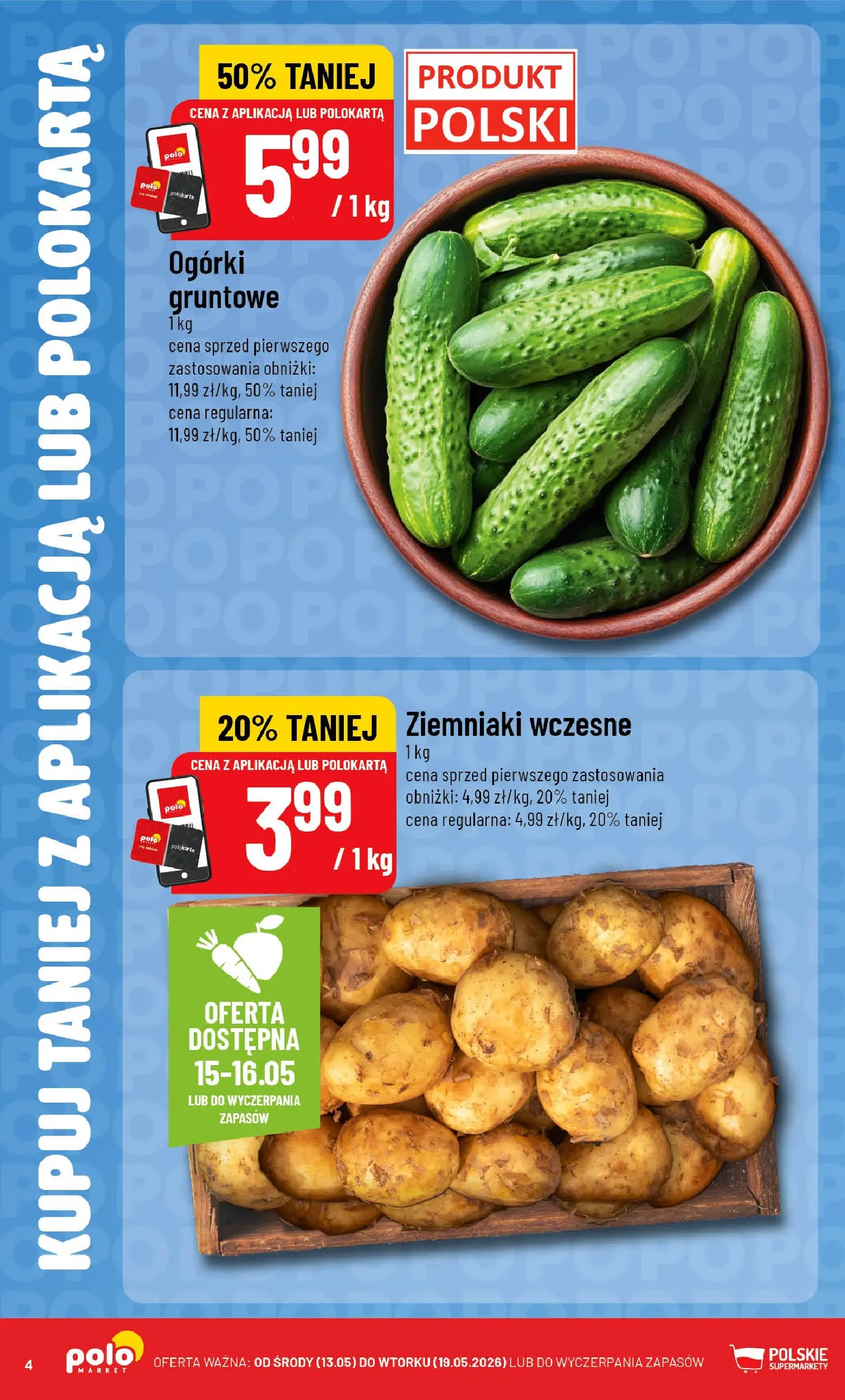Nowa POLOmarket gazetka od jutra 12.05.2026 | Strona: 4