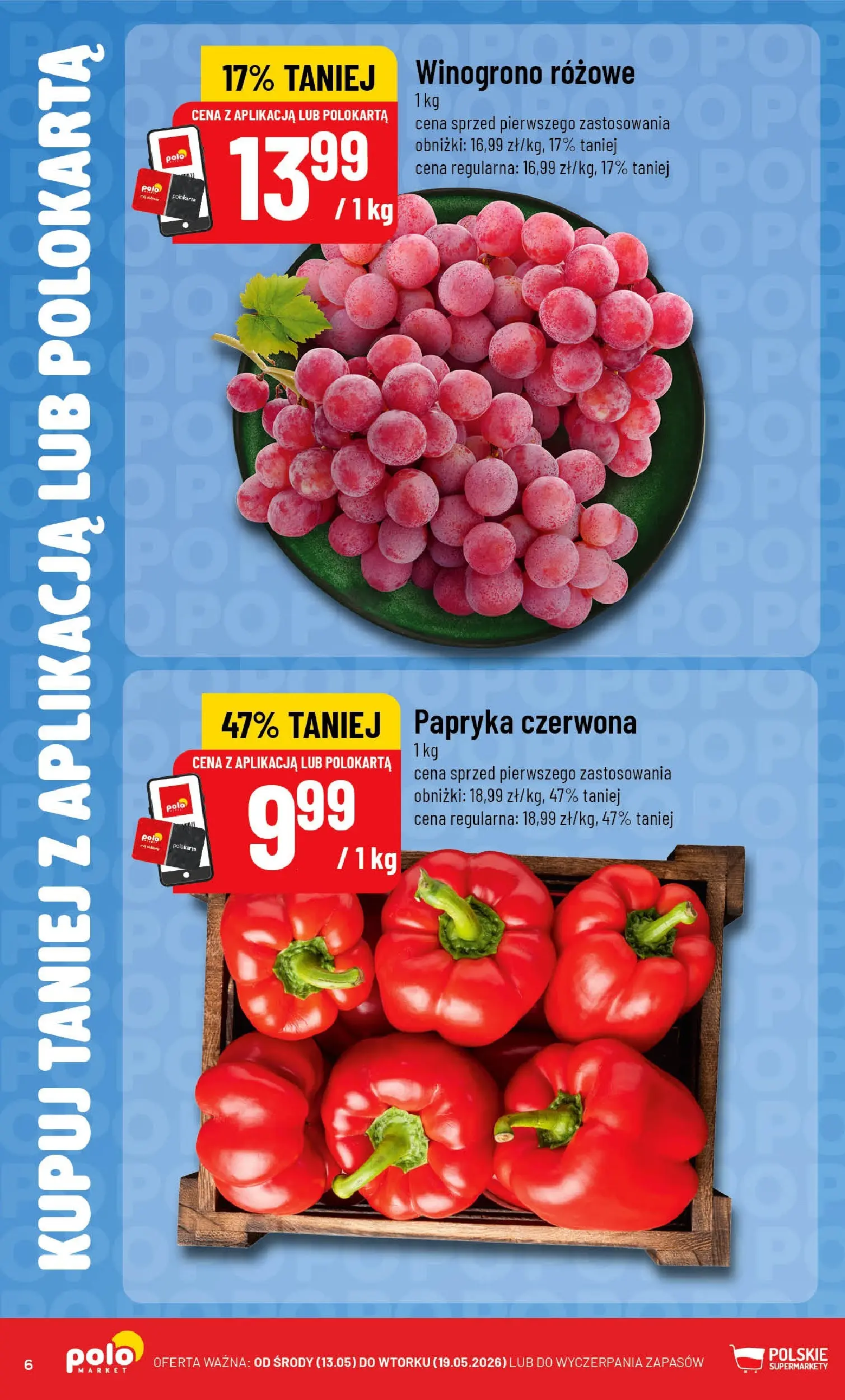 Nowa POLOmarket gazetka od jutra 12.05.2026 | Strona: 6