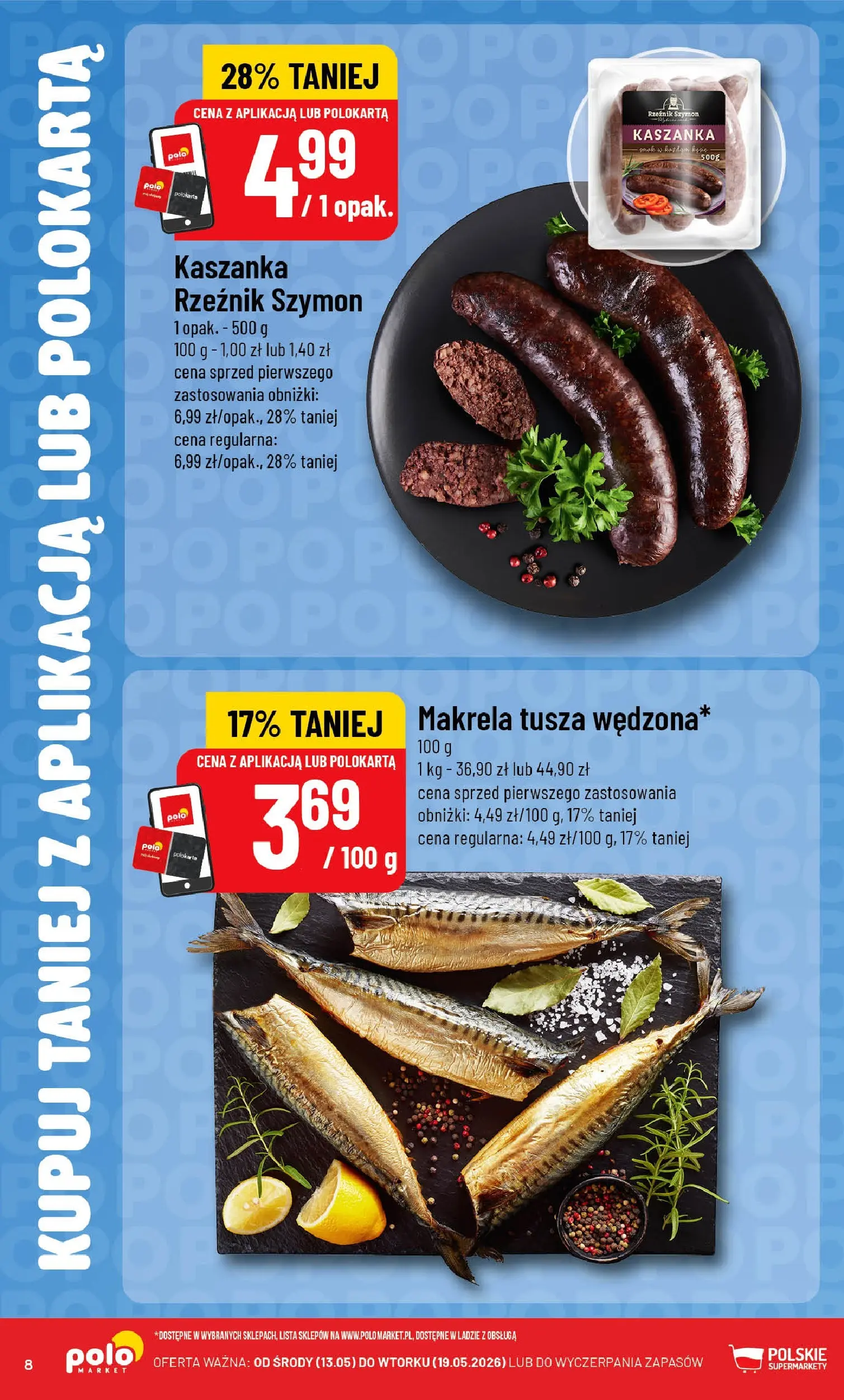 Nowa POLOmarket gazetka od jutra 12.05.2026 | Strona: 8