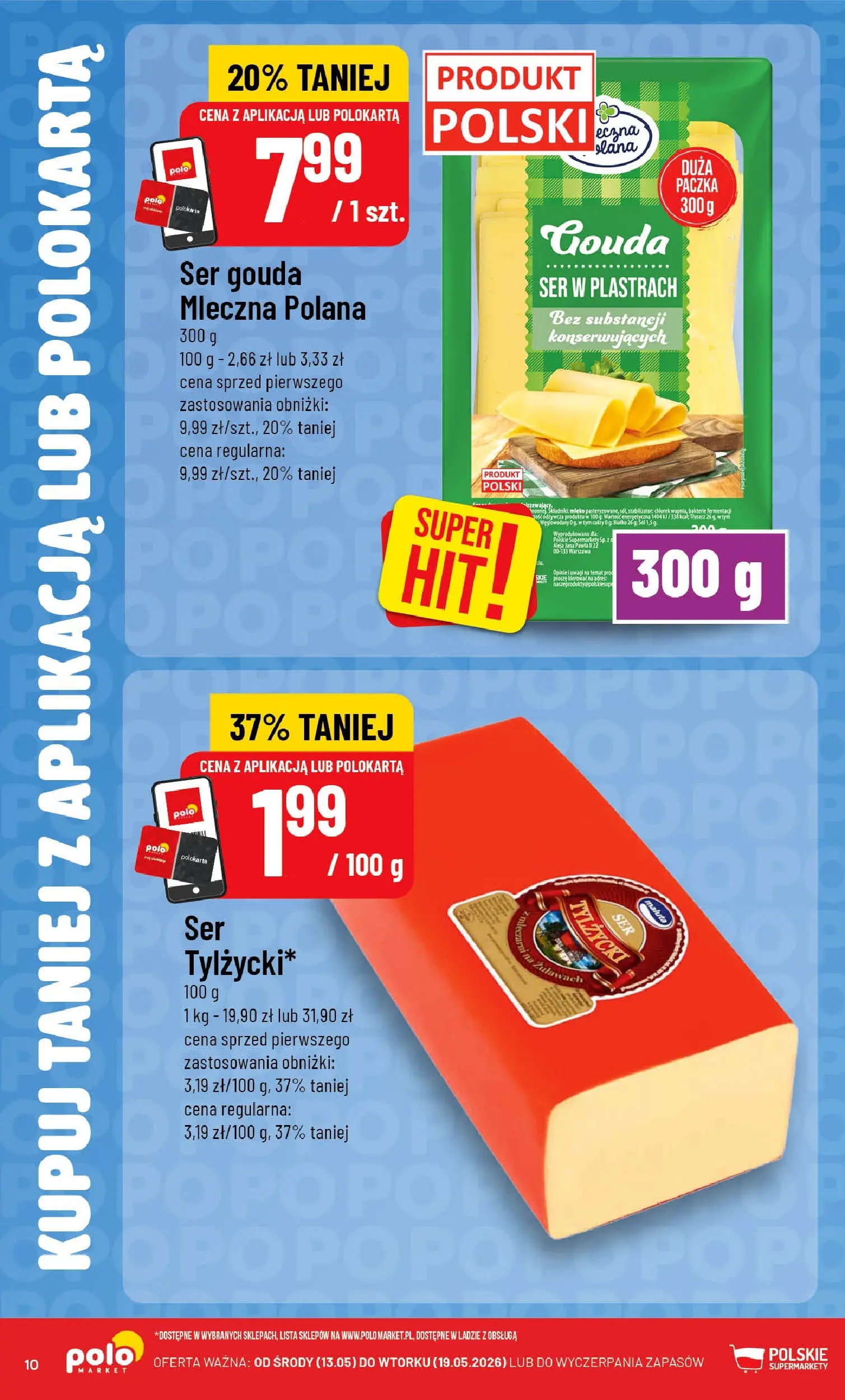 Nowa POLOmarket gazetka od jutra 12.05.2026 | Strona: 10