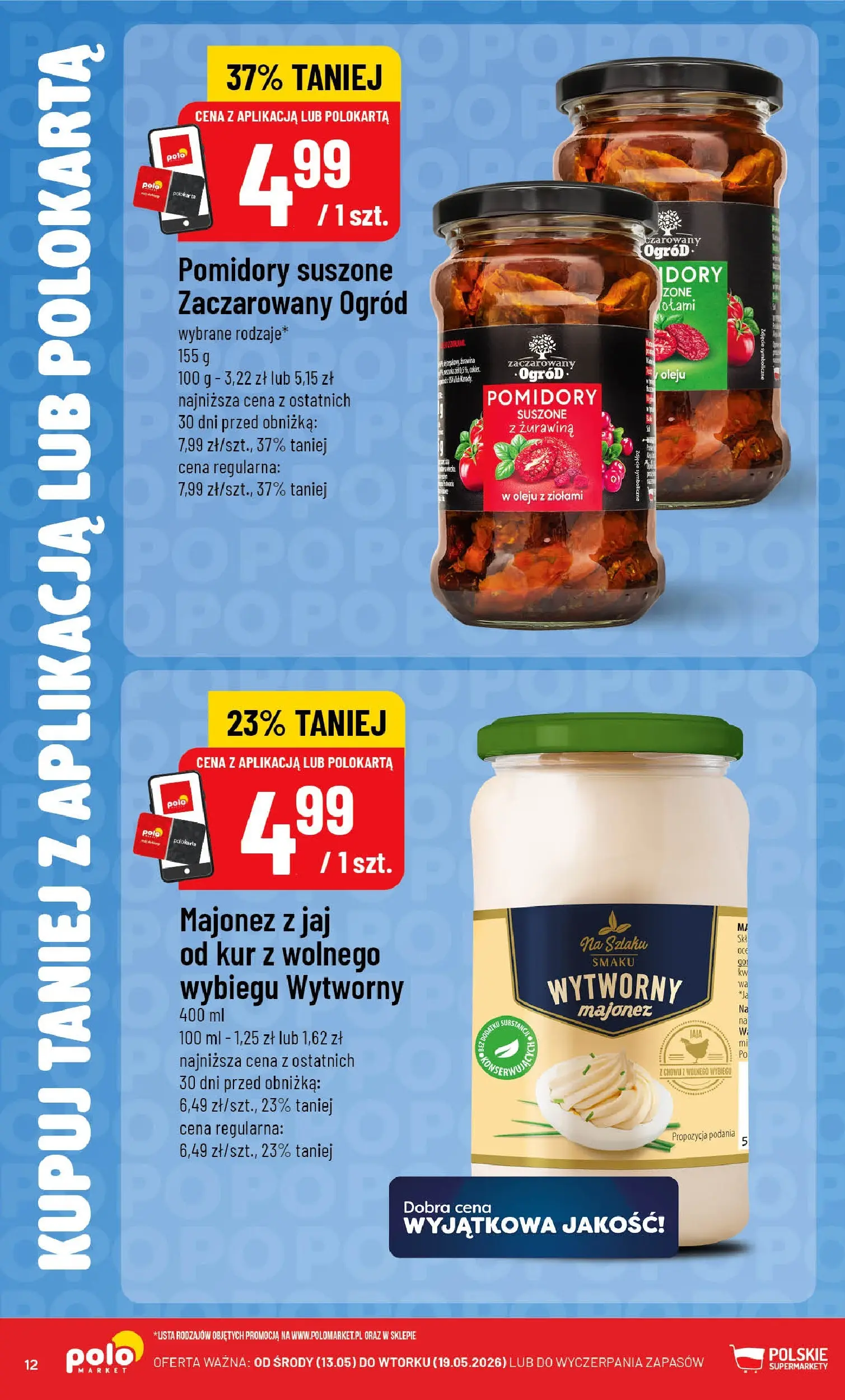 Nowa POLOmarket gazetka od jutra 12.05.2026 | Strona: 12