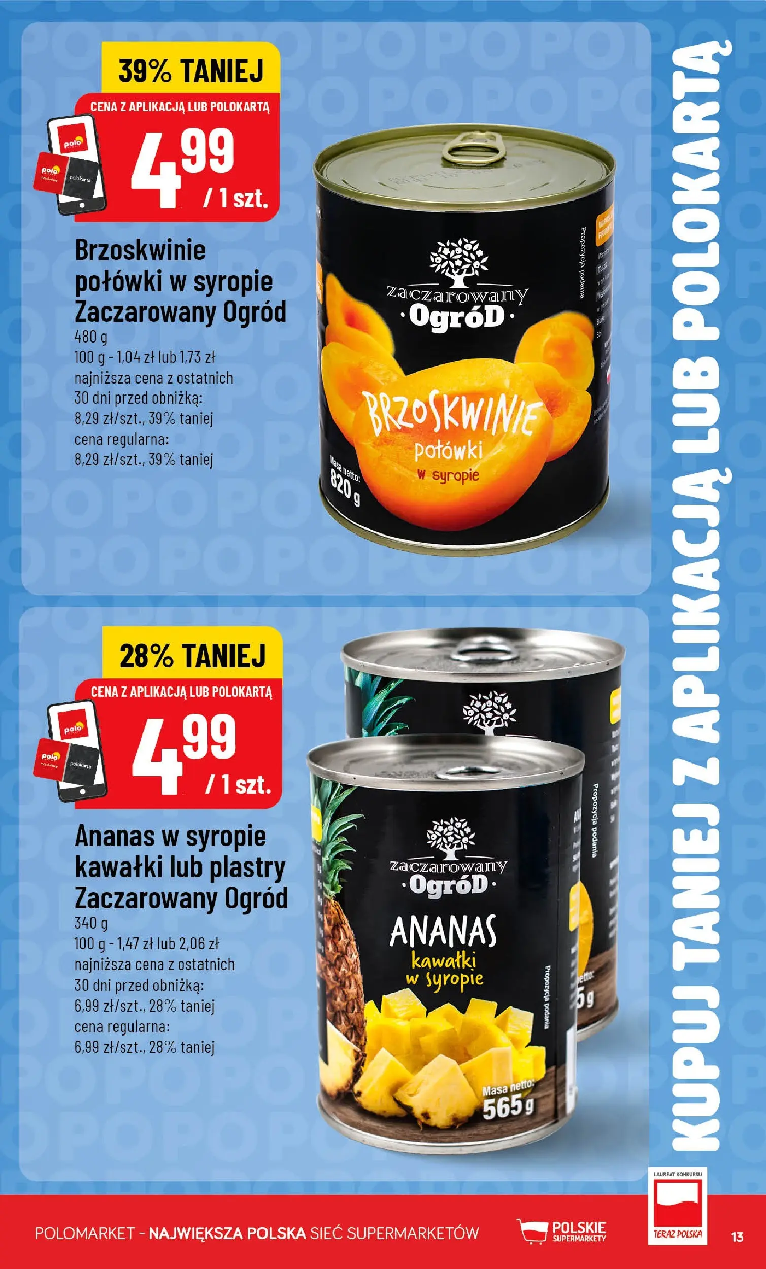 Nowa POLOmarket gazetka od jutra 12.05.2026 | Strona: 13