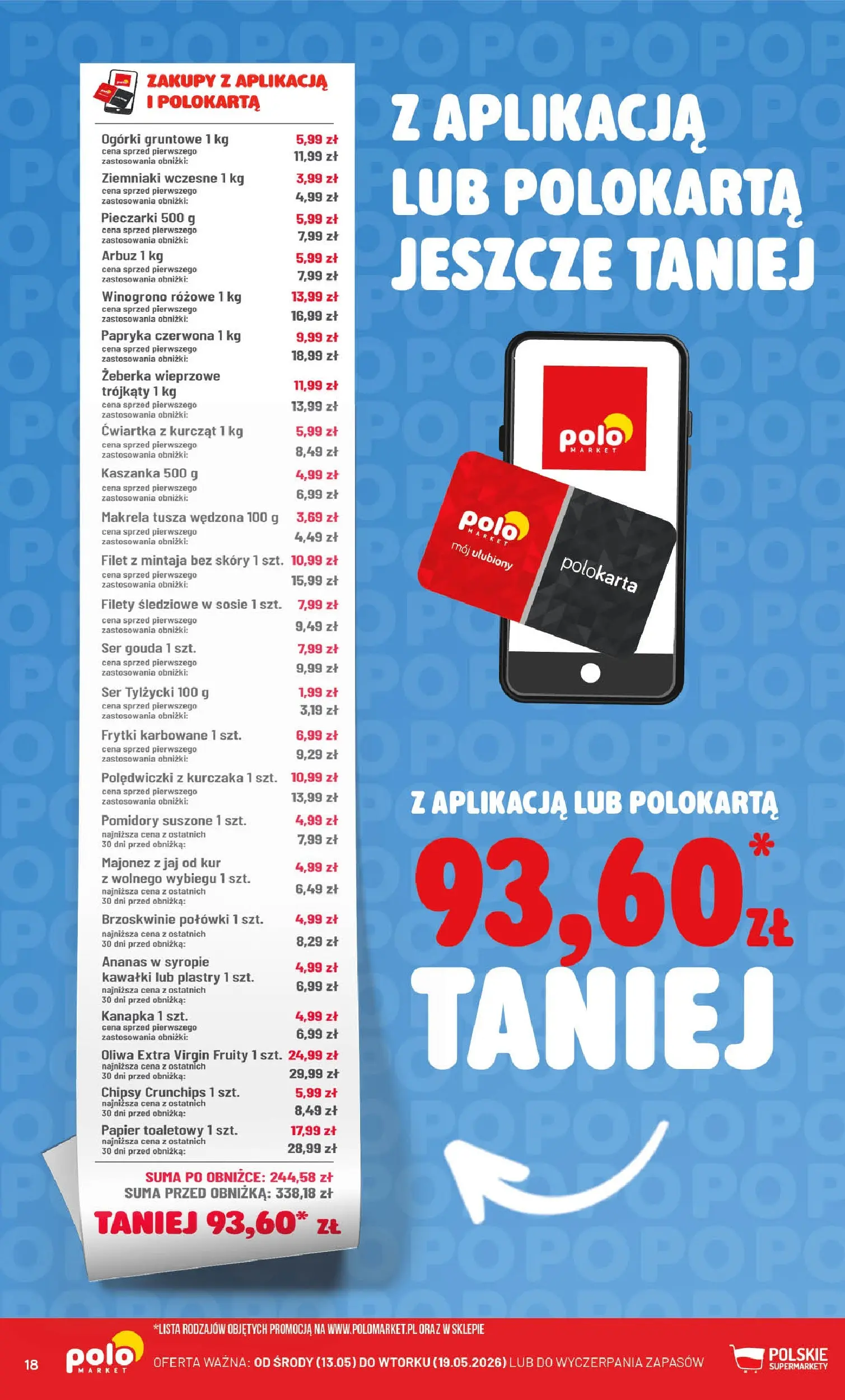 Nowa POLOmarket gazetka od jutra 12.05.2026 | Strona: 18