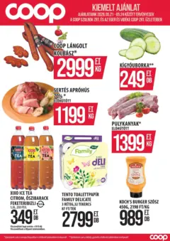COOP Szolnok akciós újság Monorierdő - amely érvényes a következő dátumtól: 21.05.2026
