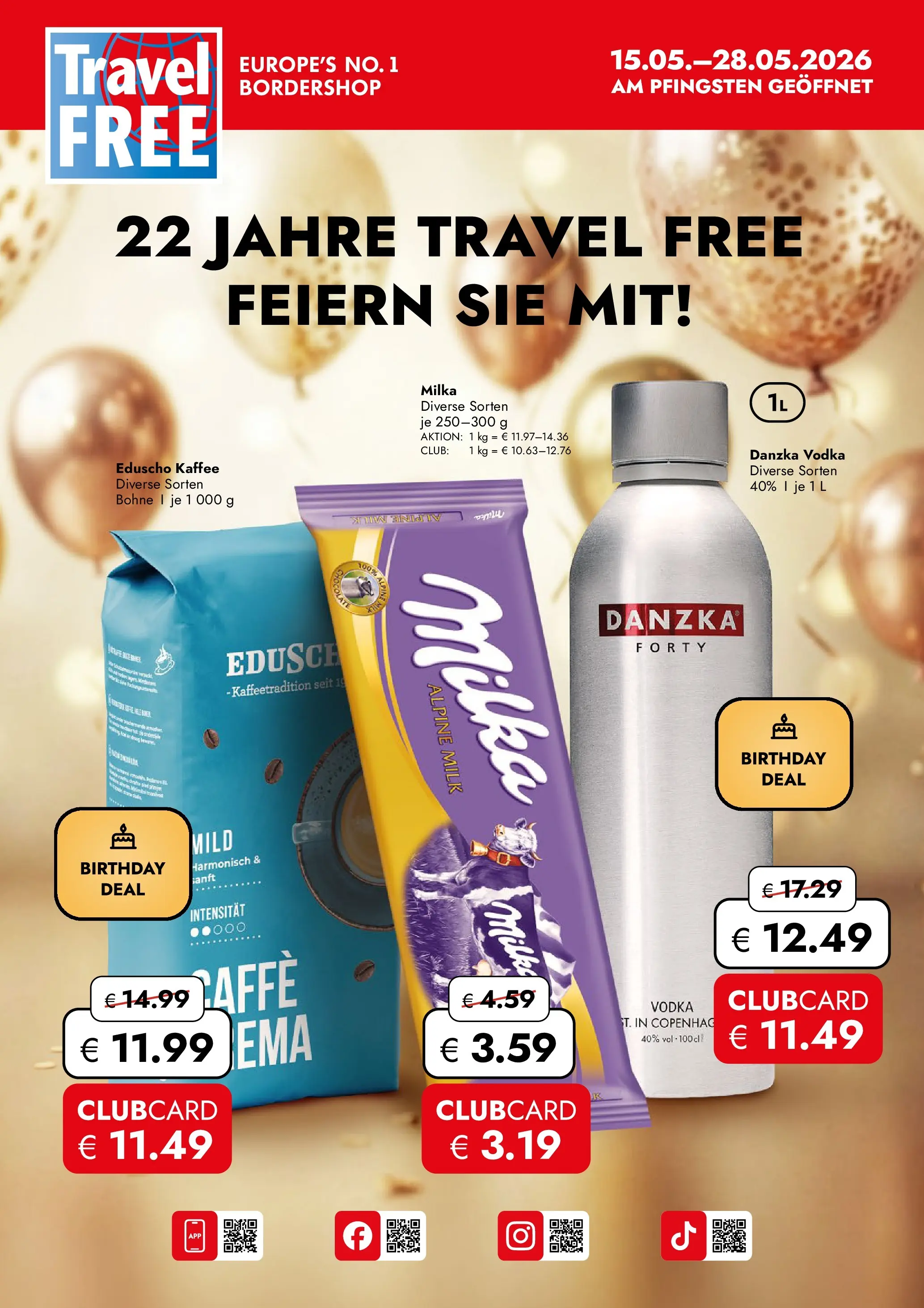 Travel FREE - Travel Free: Aktionsangebote von 14.05.2026 - Aktuelle Angebote | Seite: 1
