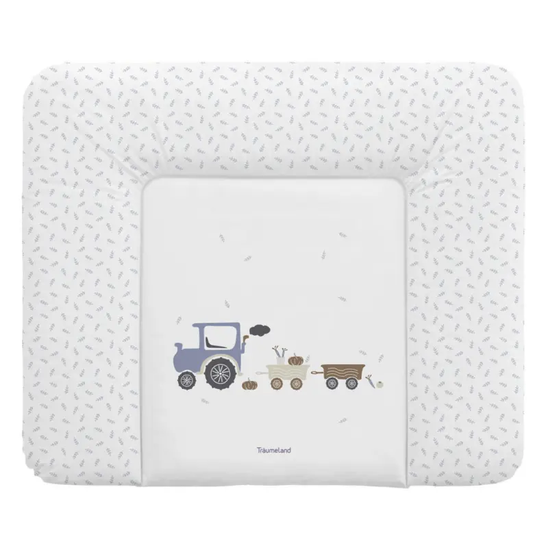 Wickelauflage Little Farm blau 75/85 cm