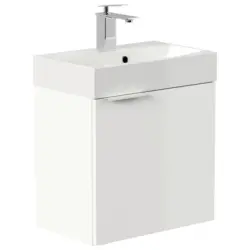 G&auml;stebad Cubi Wei&szlig; Hg B: 50 cm
