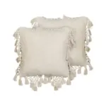 XXXLutz Lauterach - Ihr M&ouml;belhaus bei Bregenz Dekokissen 2er-Set Beige 45/45 cm Olearia