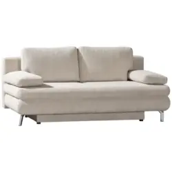 Schlafsofa Rob in Cord Beige