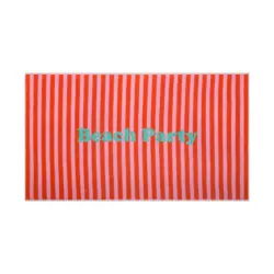 Strandtuch Dunkelorange 100/180 cm