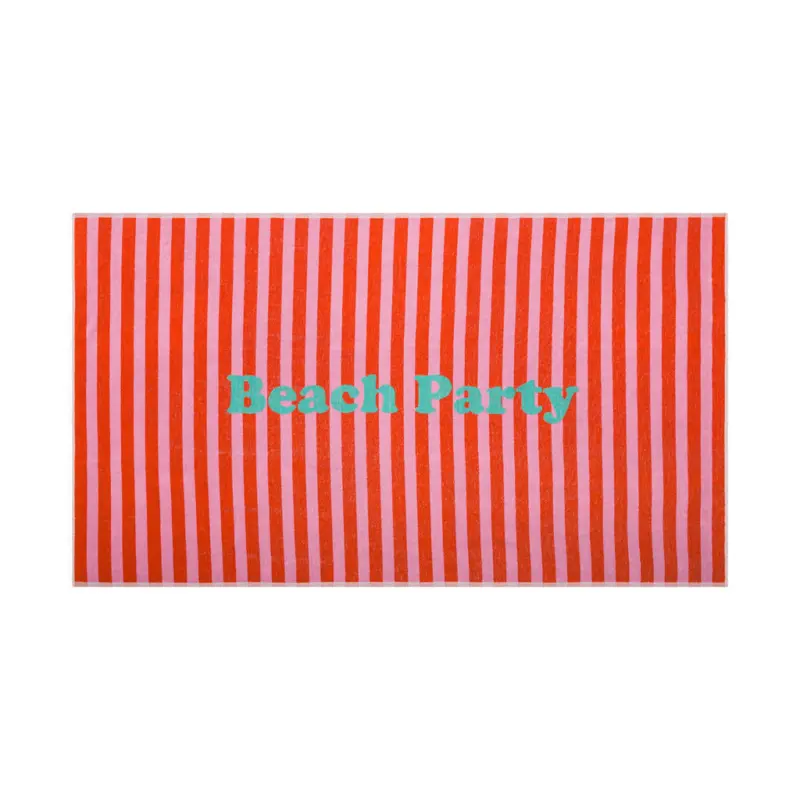 Strandtuch Dunkelorange 100/180 cm
