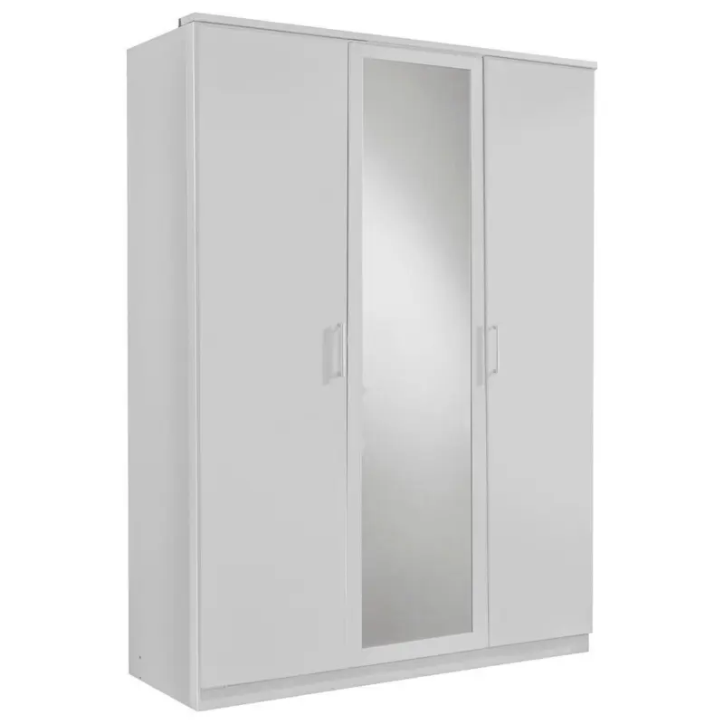 Dreht&uuml;renschrank in Wei&szlig;