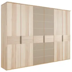 Kleiderschrank in Taupe, Eschefarben