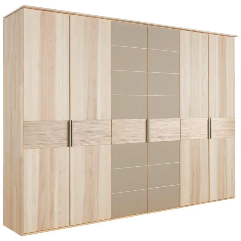 Kleiderschrank in Taupe, Eschefarben