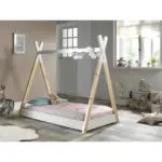 XXXLutz Lauterach - Ihr M&ouml;belhaus bei Bregenz Montessori-Bett Lattenrost 70/140 cm in Wei&szlig;, Kieferfarben